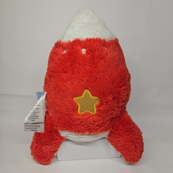 SQUISHABLE Red Rocket Space Ship Stuffed Animal Plush Celestials 18 Inches - Picture 3 of 4